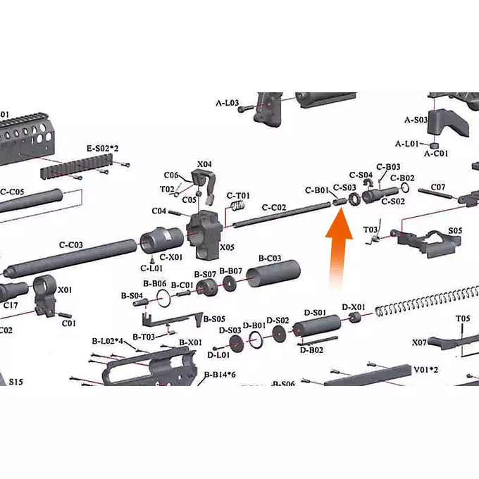 Hop-up Rubber for ST249 [ST]