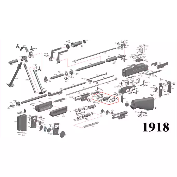 Short Motor for M1918 BAR [ST]