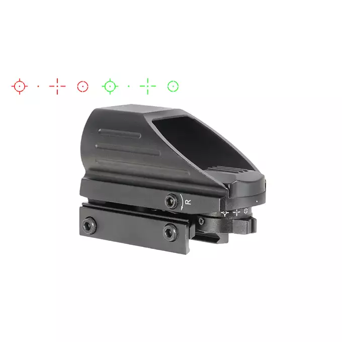 Miniaturowy celownik karabinowy 1x25 - Black [BD]