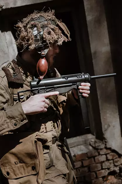 Réplique SW-06 M3A1 Grease Gun - Full Metal [Snow Wolf]