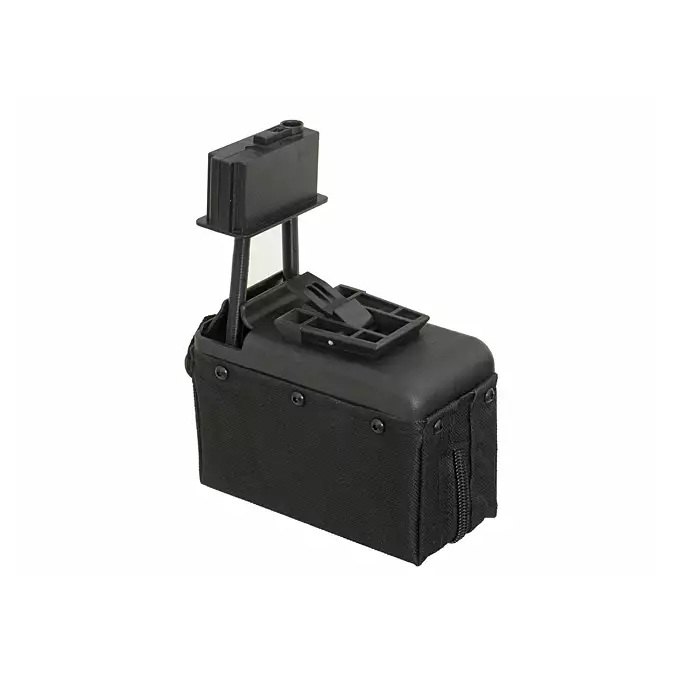 1500rd Electric Box Magazine (Compact size) for SAW - Black