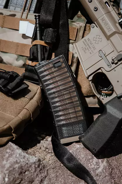 Magazynek LANCER L5 AWM 300 Blackout na 190 kulek do M4/AR15 [EMG]