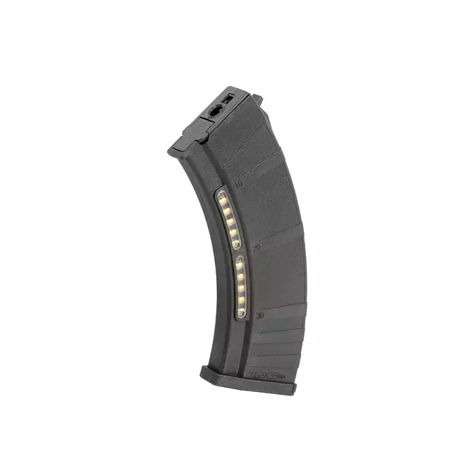 500rd CM.103, AK Reinforced polymer magazine - Black [CYMA]