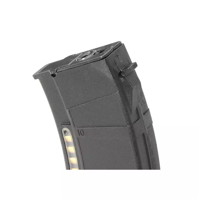 500rd CM.103, AK Reinforced polymer magazine - Black [CYMA]
