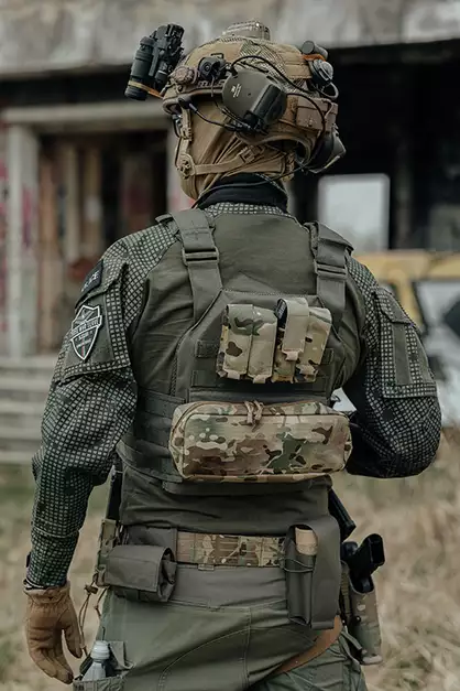 Buckle Up Assault Plate Carrier Cummerbund - Black [8FIELDS