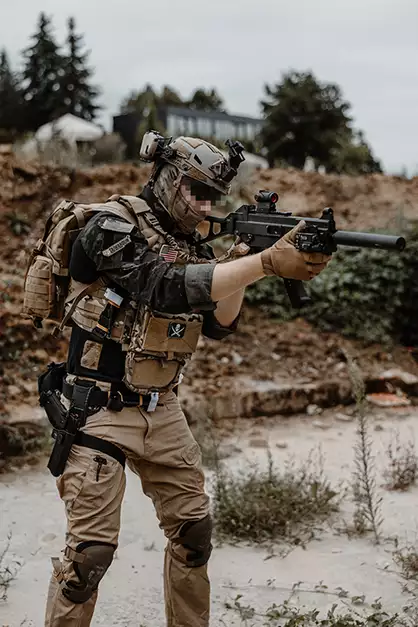 Buckle Up Assault Plate Carrier Cummerbund - Multicamo [8FIELDS]