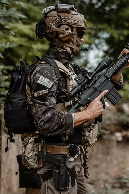 Buckle Up Assault Plate Carrier Cummerbund - Multicamo [8FIELDS]
