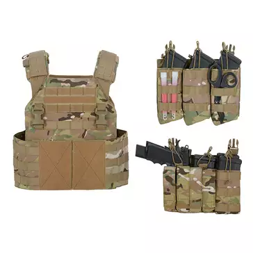 Buckle Up Assault Plate Carrier Cummerbund - Black [8FIELDS]