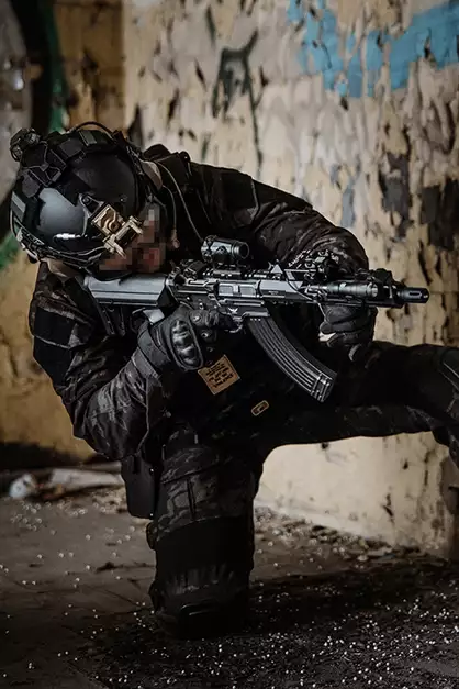 Karabinek ASG M918G UTR Ek47 Falcon 3.0 ETU - Black [Double Eagle]