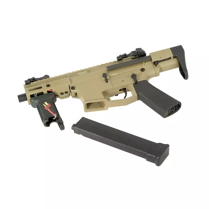 Angstadt Arms SCW-9 G3 AEG Sub Compact Replica - Tan [S&amp;T/EMG]