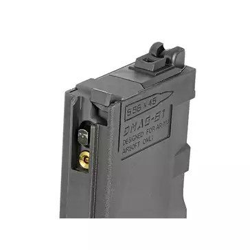 Chargeur 35rd Green gaz pour carabine Noveske N4 MWS - Black [DE]