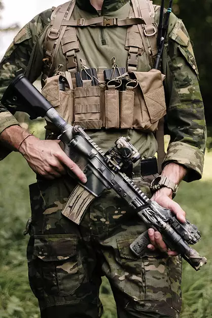 Noveske N4 MWS Gen3 Gas BlowBack rifle - Tan [EMG]
