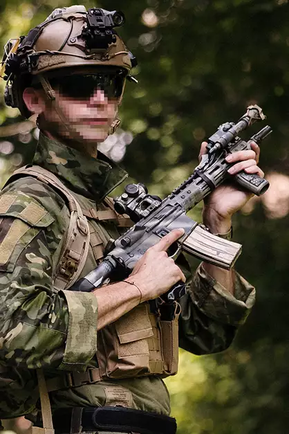 Noveske N4 MWS Gen3 Gas BlowBack rifle - Tan [EMG]