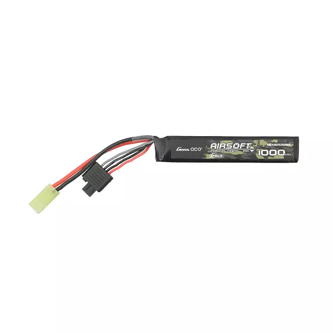 Batterie LiPo Gens Ace G-Tech 25C 1000mAh 2S1P 7.4V Tamiya