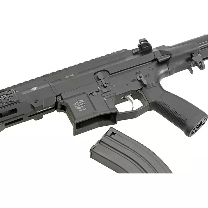 M923A DEK762 7.62 / 300 BLK ETU Airsoft Rifle - Black [Double Eagle]