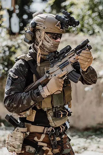 M923A DEK762 7.62 / 300 BLK - Tan [DE Airsoft]