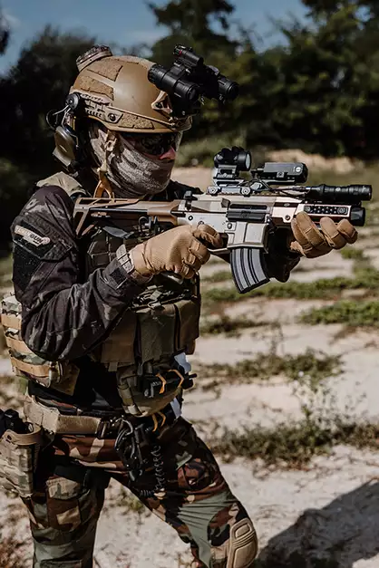 M923A DEK762 7.62 / 300 BLK - Tan [DE Airsoft]