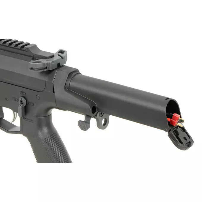 M923A DEK762 7.62 / 300 BLK ETU Airsoft Rifle - Black [Double Eagle]