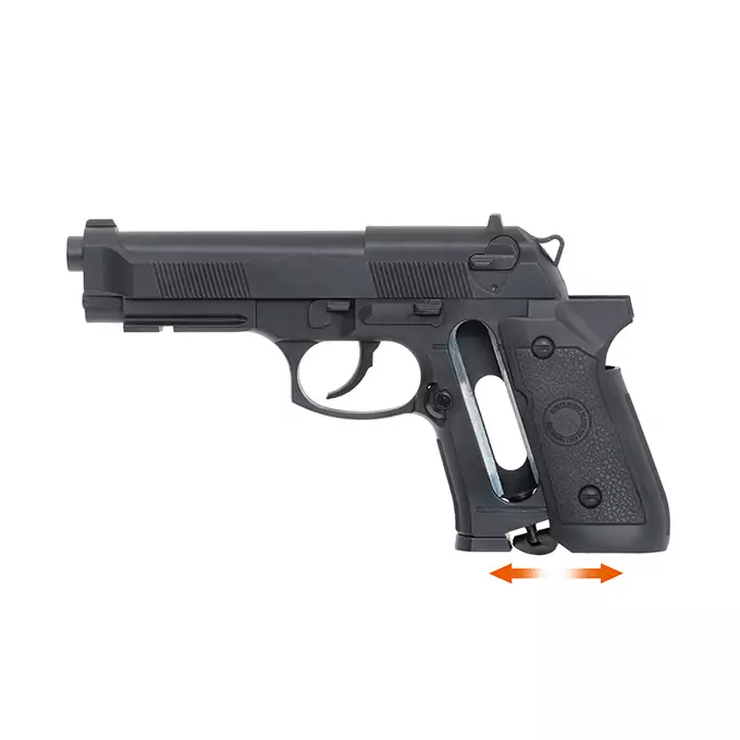 scw  エアソフトガン　EXPERT5.0 BLACK Replica Scale Ventilated Tactical Sport Spring Powered