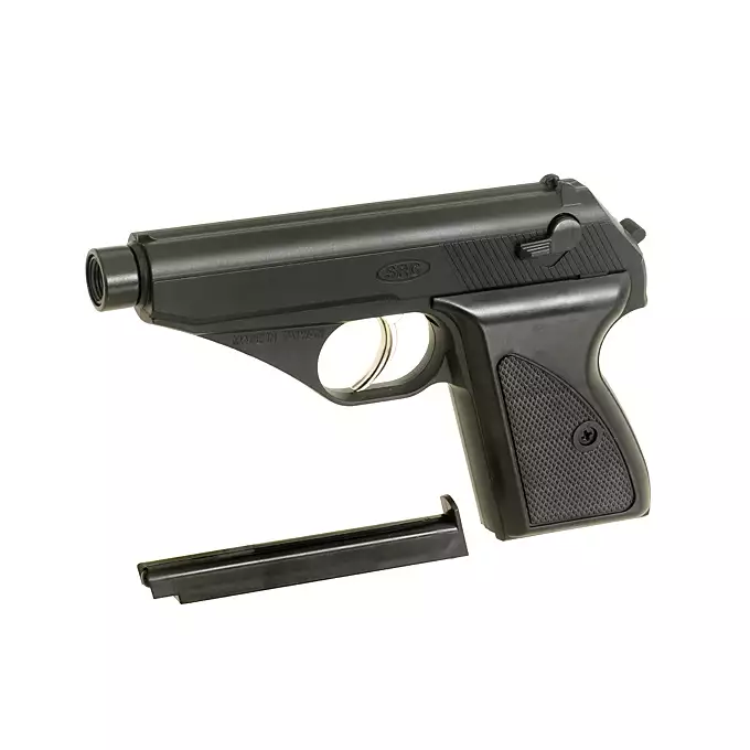 [Zestaw] 7.65 Non-Blowback Airsoft Gas Pistol [SRC] + Magazynek do repliki pistoletu 7.65 [SRC]