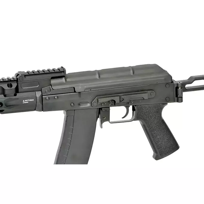 [Zestaw] AK74U Carbine AT-AK06E [Arcturus] + Replika rosyjskiego celownika kolimatorowego typu DK-9 do AK [JJ Airsoft]