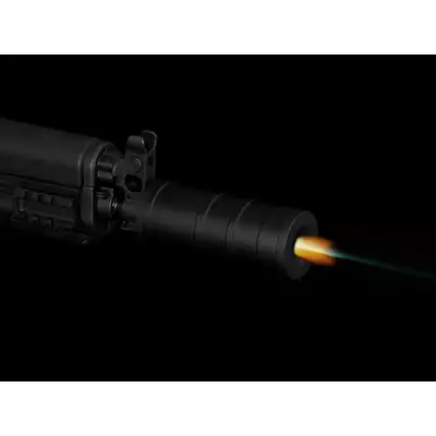 [Zestaw] AT-AK12 Mosfet Enhanced [Arcturus] + Replika rosyjskiego celownika kolimatorowego typu DK-9 do AK [JJ Airsoft] + Urządzenie wylotowe podświetlające SV MINI SPITFIRE [5KU]
