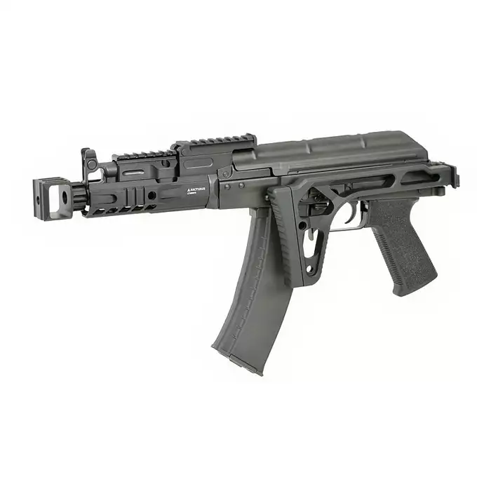 [Zestaw] AK74U Carbine AT-AK06E [Arcturus] + Replika rosyjskiego celownika kolimatorowego typu DK-9 do AK [JJ Airsoft]
