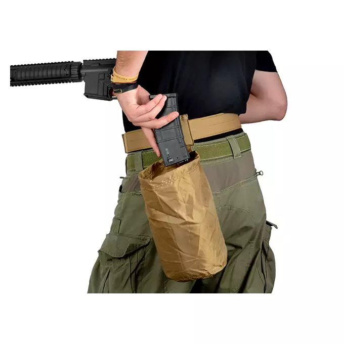 Mała torba zrzutowa na pas - Black [8FIELDS]