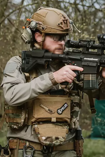 MOLLE Kangaroo Front-Panel - Coyote [8FIELDS]