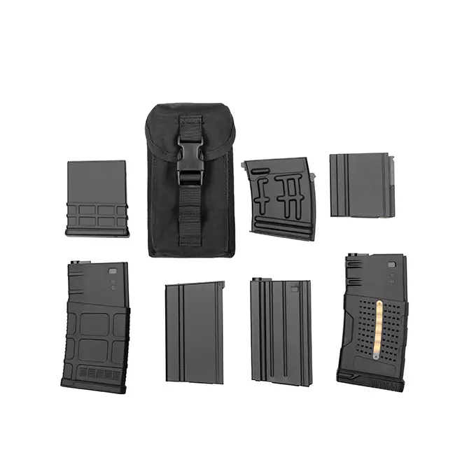 Sniper Rifle Single Magazine Pouch - Olive