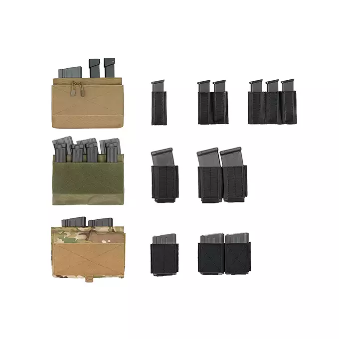 MOLLE Kangaroo Front-Panel - Black [8FIELDS]