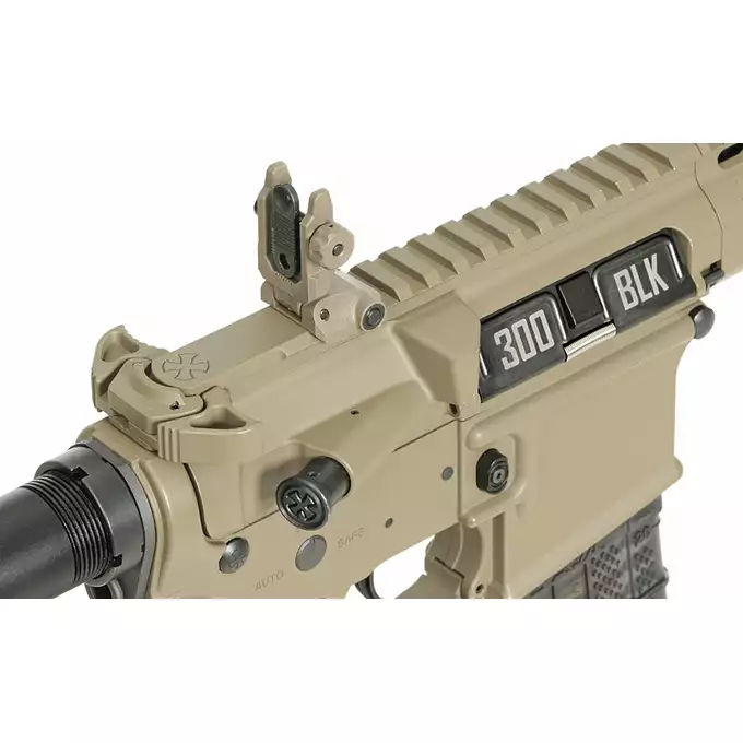 Replika karabinka Noveske 10.5" Gen III Shorty 300BLK - Tan [EMG]