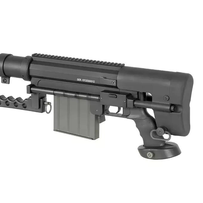 Airsoft rifle bolt-action ST200 Full Metal - Black [S&amp;T]