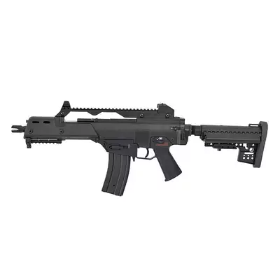 [Zestaw] 608-6 [J.G.Works] + Stalowy magazynek Mid-Cap na 150 kulek do serii AR-15/M4 - Black