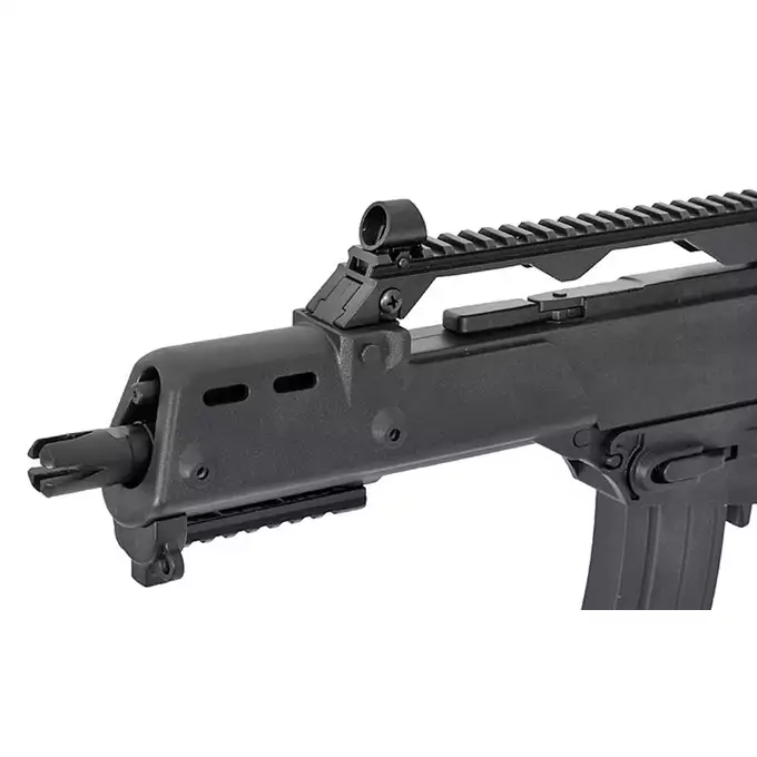 [Zestaw] 608-6 [J.G.Works] + Stalowy magazynek Mid-Cap na 150 kulek do serii AR-15/M4 - Black