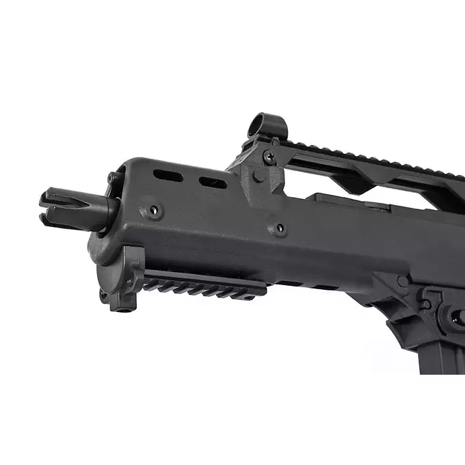 [Zestaw] 608-6 [J.G.Works] + Stalowy magazynek Mid-Cap na 150 kulek do serii AR-15/M4 - Black