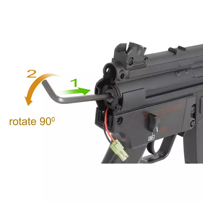 [Zestaw] JG201T Full-Metal [J.G.Works] + Magazynek Mid-Cap na 95 kulek do MP5 [Fuxing]