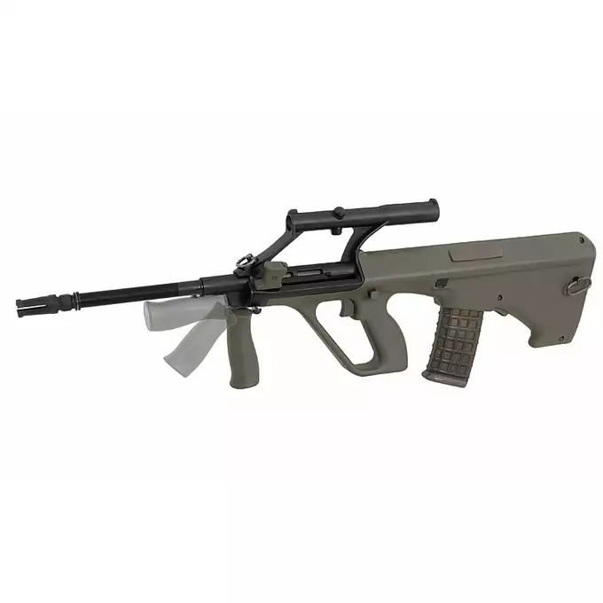 [Zestaw] JG0449A AU-2G [J.G.Works] + Magazynek Mid-Cap na 160 kulek do AUG [Fuxing]