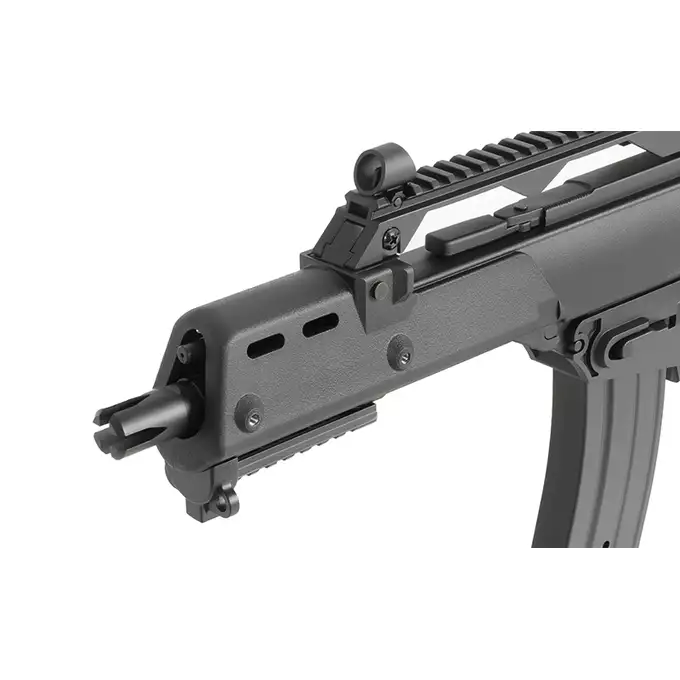 [Zestaw] 608-6 [J.G.Works] + Stalowy magazynek Mid-Cap na 150 kulek do serii AR-15/M4 - Black