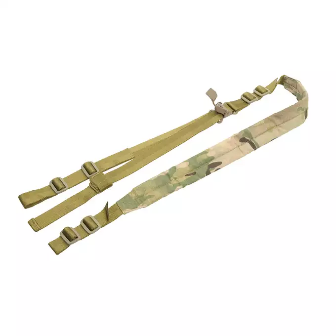 TMC Wide Padded Battle 2 Point Sling -  Multicamo [TMC]