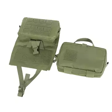 ASSAULT BACK PANEL MOD.3  - Olive [8FIELDS]