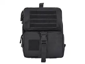SZTURMOWY PANEL NA PLECY MOD.3 - Black [8FIELDS]