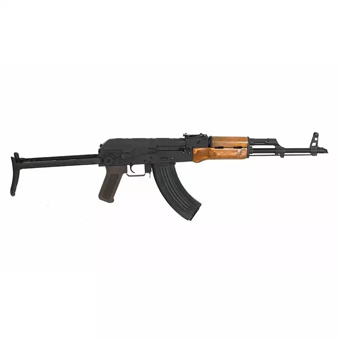 [Zestaw] CM.048S replika airsoftowa karabinka AKMS [CYMA] + Pokrywa komory zamkowej z szyną do AK [CYMA] + Replika rosyjskiego celownika kolimatorowego typu VZ-1 [JJ Airsoft]