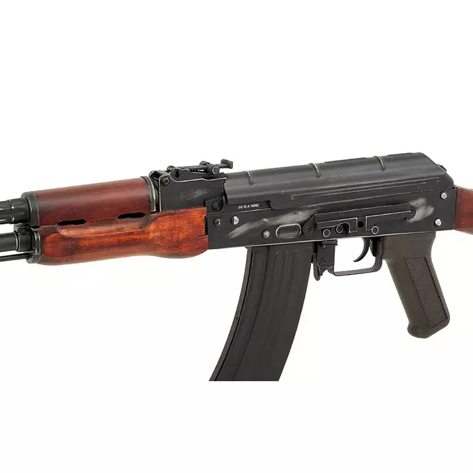 [Zestaw] ASK201A EBB Full-Metal (Vintage Style) [APS] + Replika rosyjskiego celownika kolimatorowego typu PK-A do AK/SKS/SVD [JJ Airsoft]