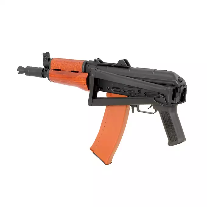 [Zestaw] CM.045A HIGH-SPEED [CYMA] + Pokrywa komory zamkowej z szyną do AKS-74U [CYMA] + Replika rosyjskiego celownika kolimatorowego typu VZ-1 [JJ Airsoft]