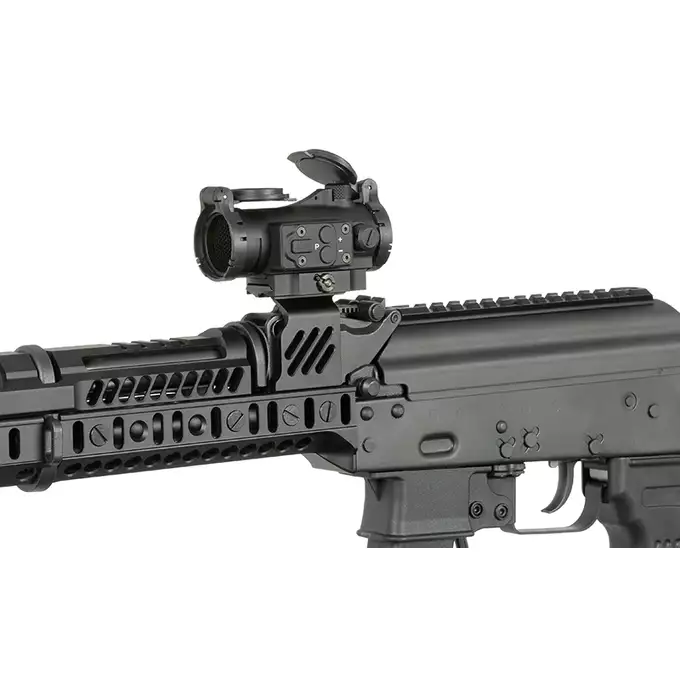 [Zestaw] CM.045A HIGH-SPEED [CYMA] + Pokrywa komory zamkowej z szyną do AKS-74U [CYMA] + Replika rosyjskiego celownika kolimatorowego typu VZ-1 [JJ Airsoft]