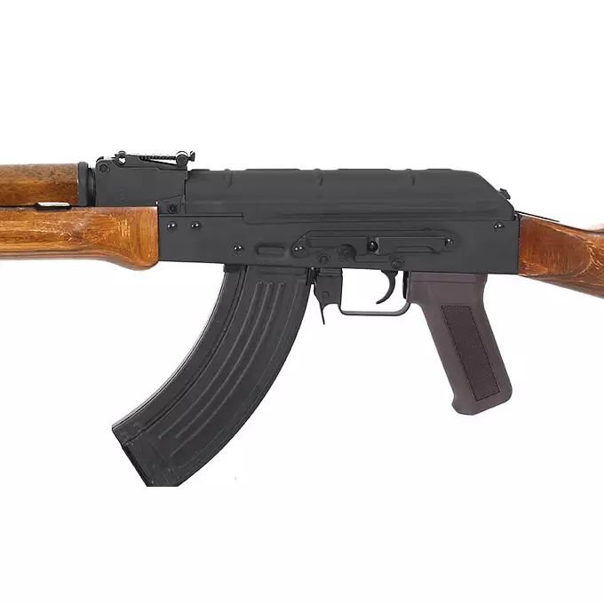 [Zestaw] CM.048M [CYMA] + Szyna montażowa pod optykę do AK - Black [M-ETAL] + Replika rosyjskiego celownika kolimatorowego typu DK-9 do AK [JJ Airsoft]