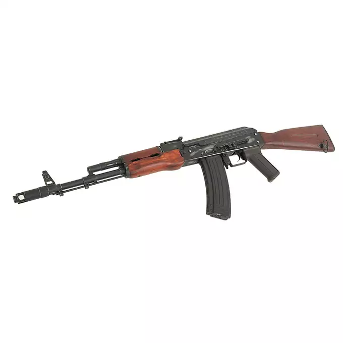 [Zestaw] ASK201A EBB Full-Metal (Vintage Style) [APS] + Replika rosyjskiego celownika kolimatorowego typu PK-A do AK/SKS/SVD [JJ Airsoft]