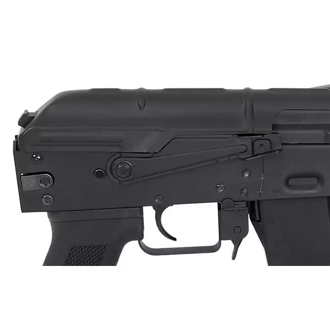 [Zestaw] CM.040 [CYMA] + Pokrywa komory zamkowej z szyną do AK [CYMA] + Replika rosyjskiego celownika kolimatorowego typu VZ-1 [JJ Airsoft]