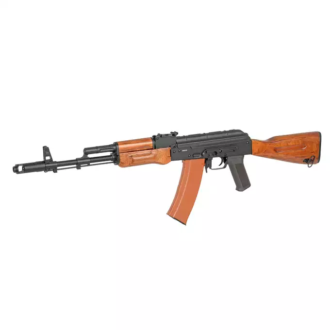[Zestaw] CM.048 [CYMA] + Szyna montażowa pod optykę do AK - Black [M-ETAL] + Replika rosyjskiego celownika kolimatorowego typu DK-9 do AK [JJ Airsoft]